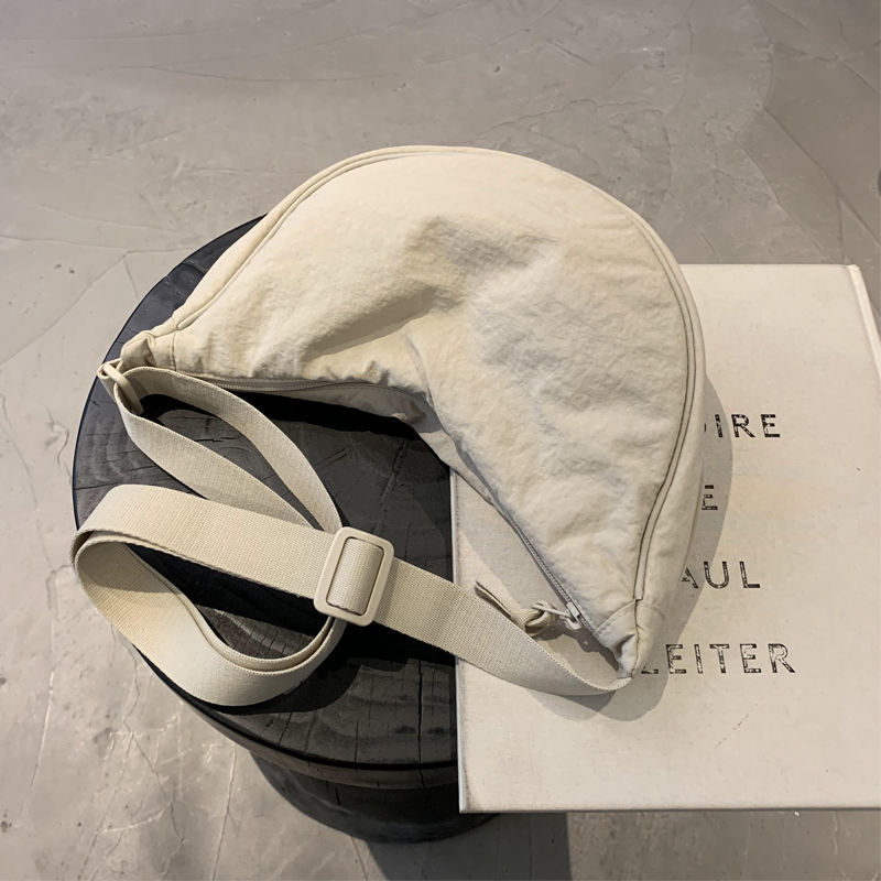 Zyrana Small Nylon Messenger Bag
