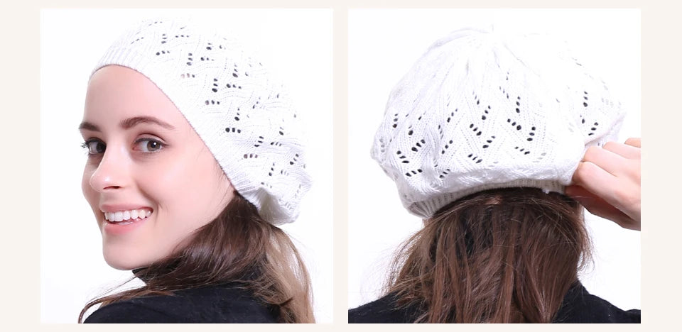 Zyrana Knit Beret Hat