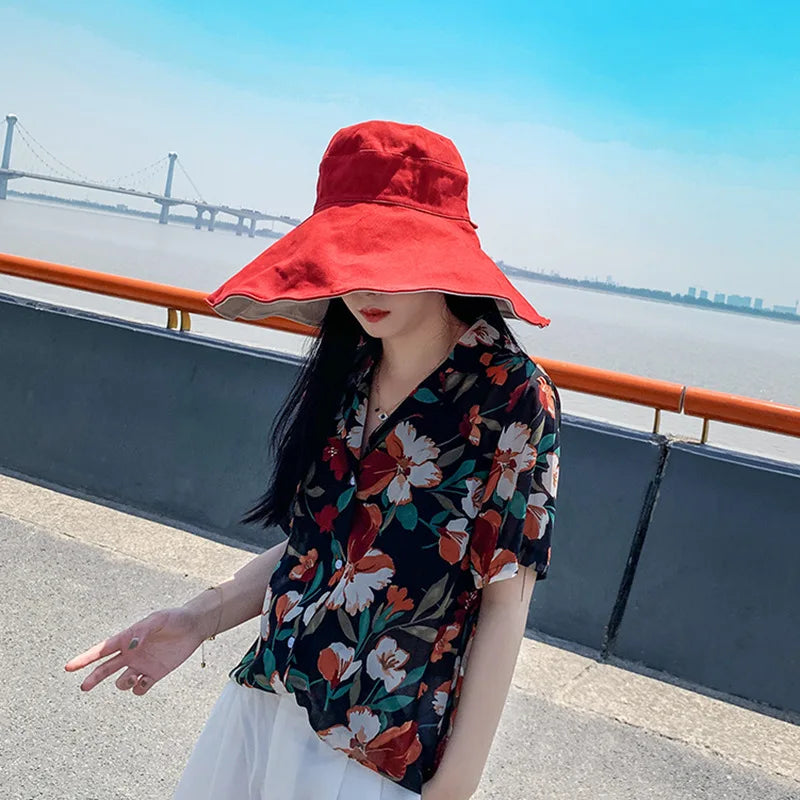 Zyrana Wide Brim Sun Hat