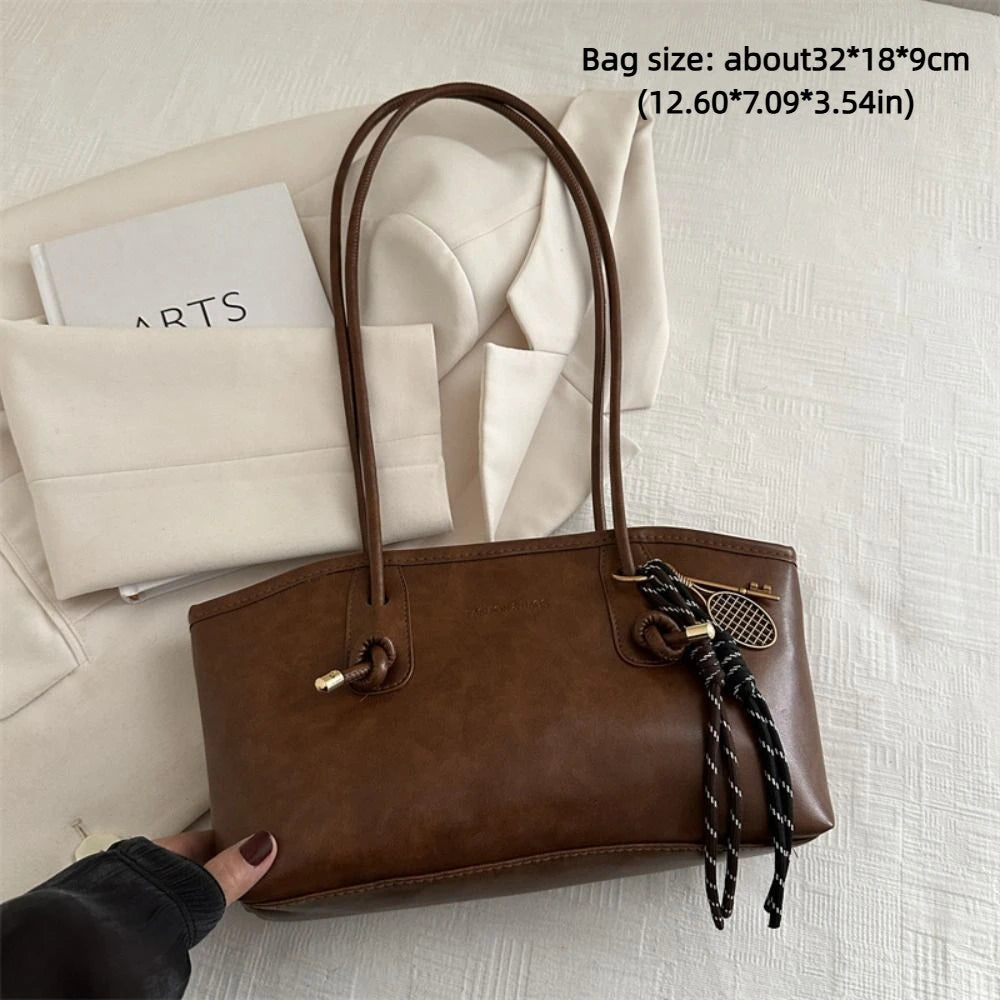 Zyrana Élodie PU Leather Tote Bag