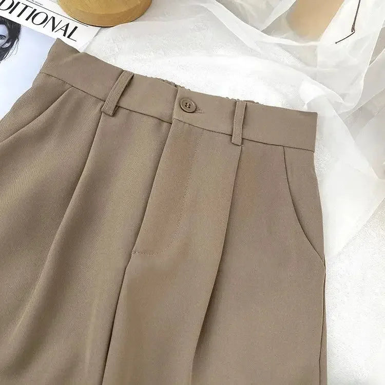 Zyrana Aria High-Waist Tailored Pants