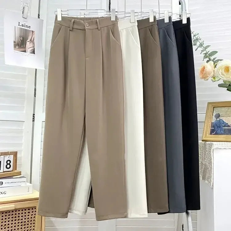 Zyrana Aria High-Waist Tailored Pants