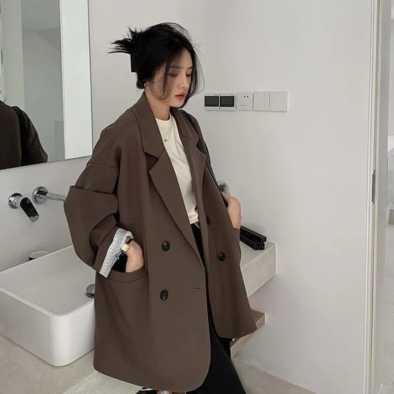 Zyrana Oversized Vintage Blazer