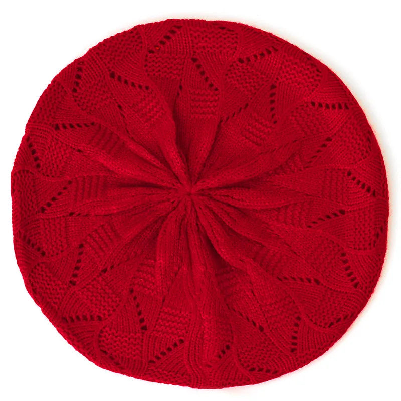 Zyrana Knit Beret Hat
