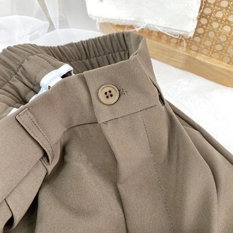 Zyrana Aria High-Waist Tailored Pants