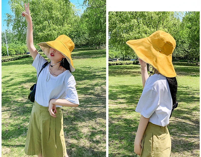 Zyrana Wide Brim Sun Hat