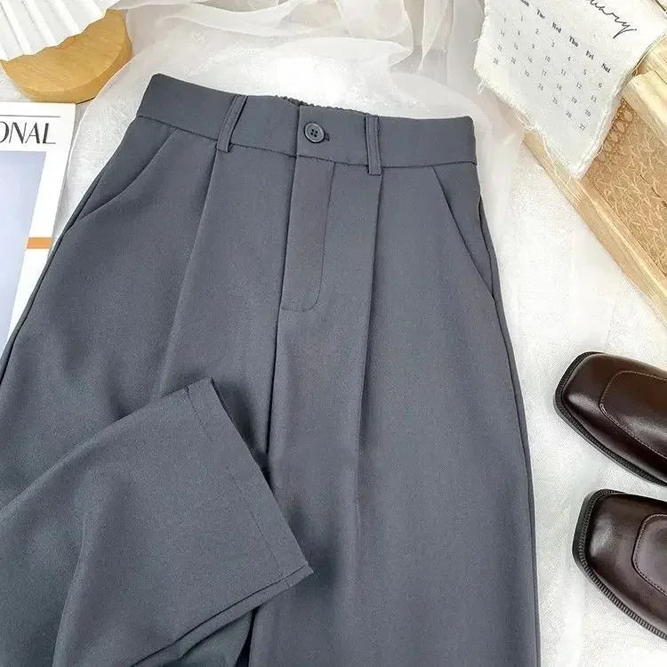 Zyrana Aria High-Waist Tailored Pants
