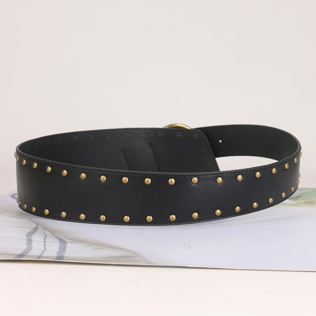 Zyrana Bronze Stud Waist Belt