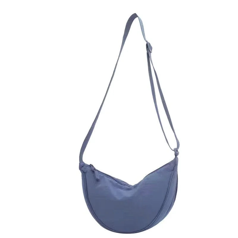 Zyrana Small Nylon Messenger Bag