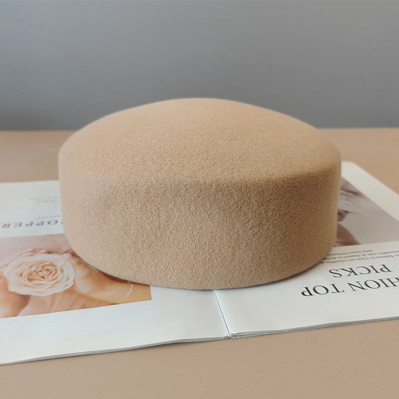 Zyrana Elegant Wool Felt Fedora