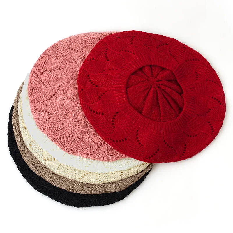 Zyrana Knit Beret Hat