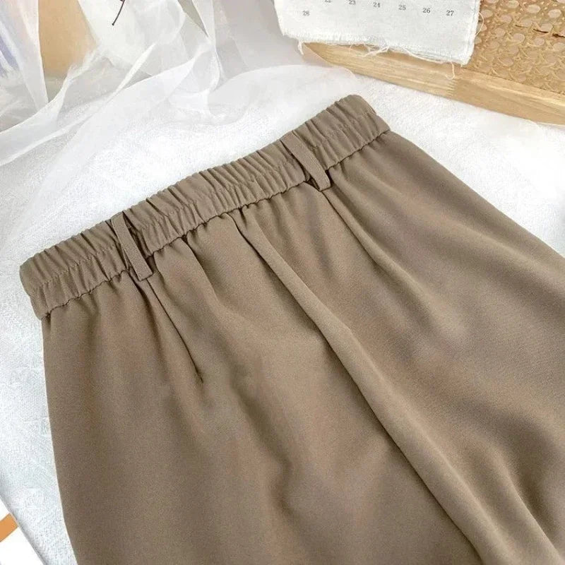 Zyrana Aria High-Waist Tailored Pants