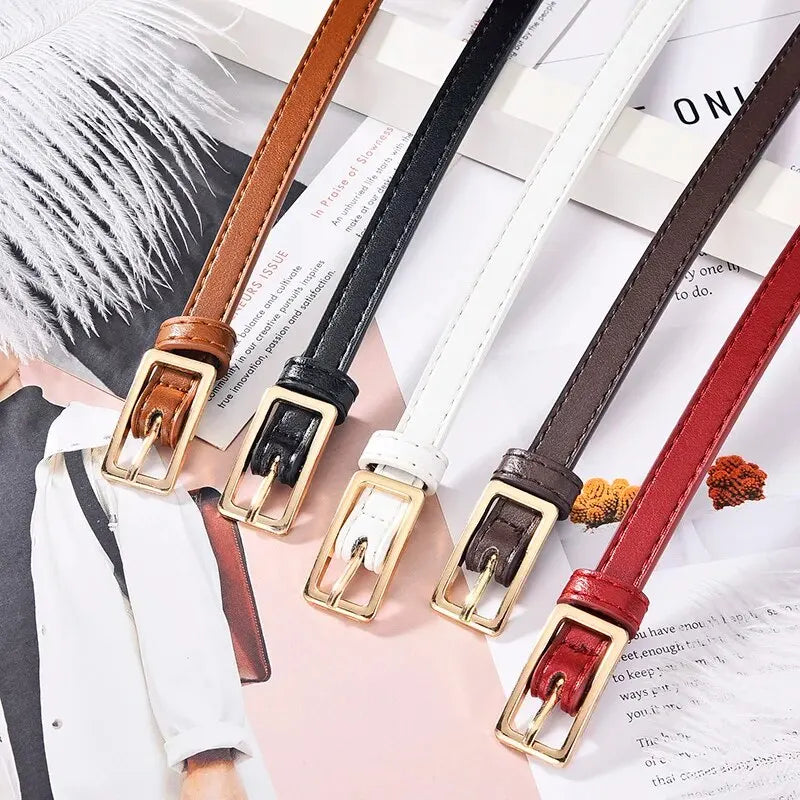 Zyrana Minimalist Thin Belt