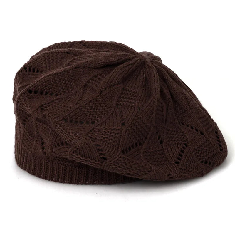 Zyrana Knit Beret Hat