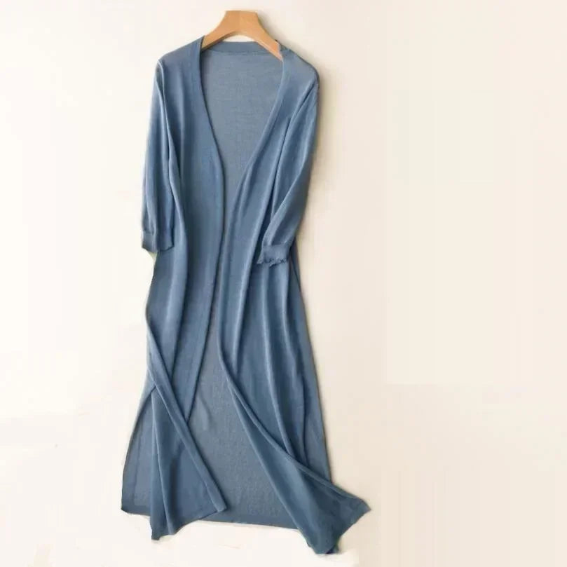 Zyrana Lightweight Summer Knit Cardigan