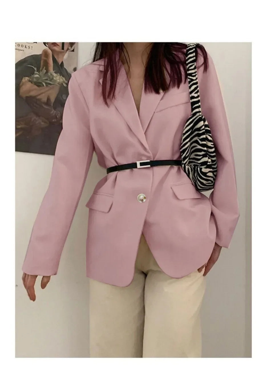 Zyrana High-End Loose Fit Blazer