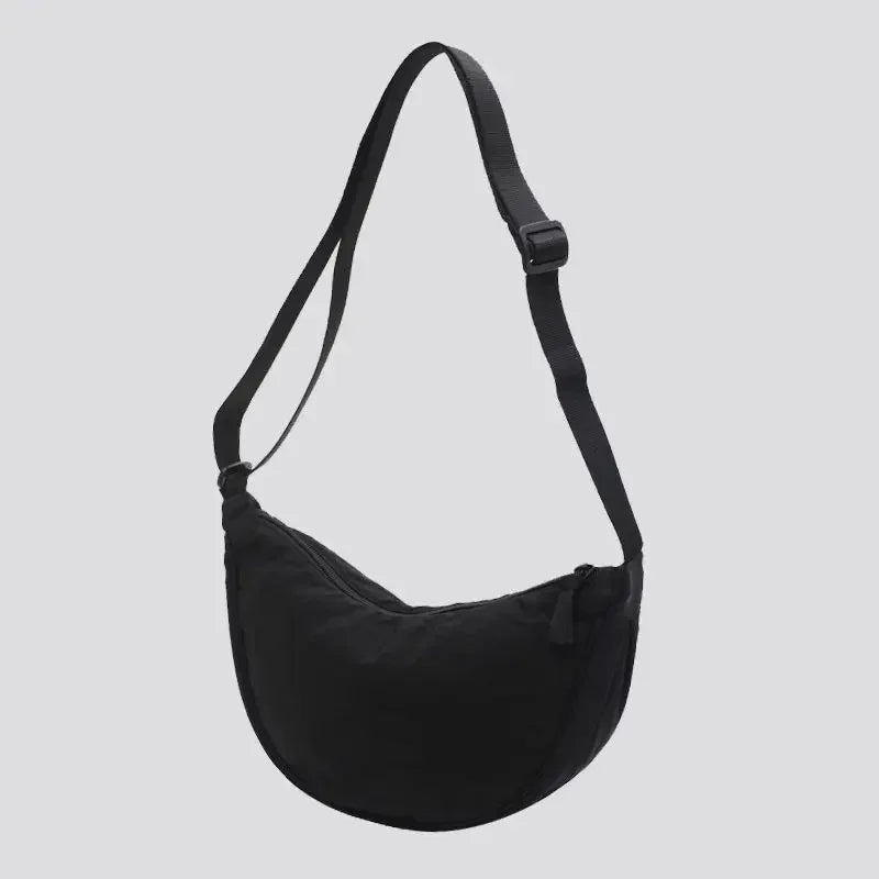 Zyrana Small Nylon Messenger Bag