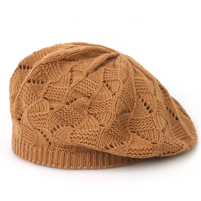 Zyrana Knit Beret Hat