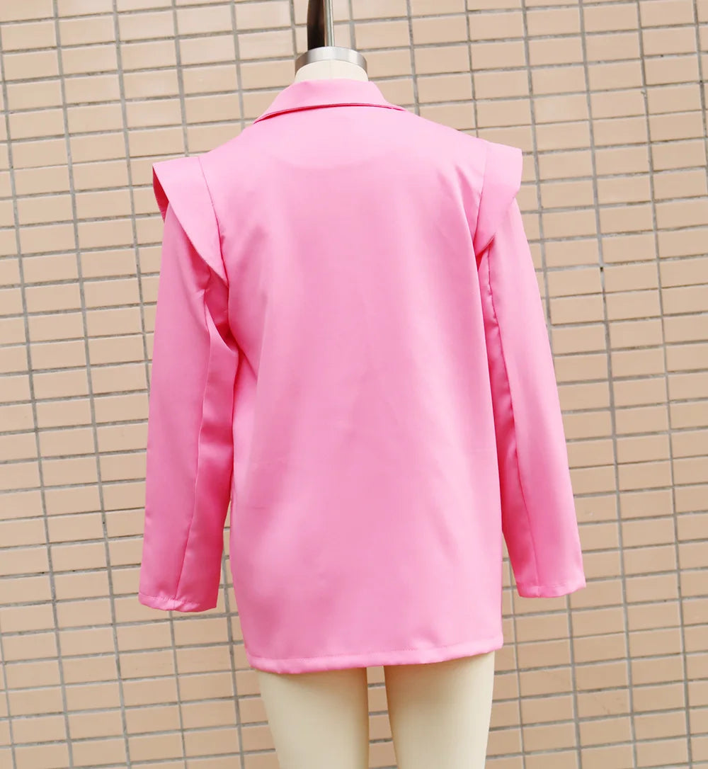 Zyrana Elegant Double-Breasted Blazer
