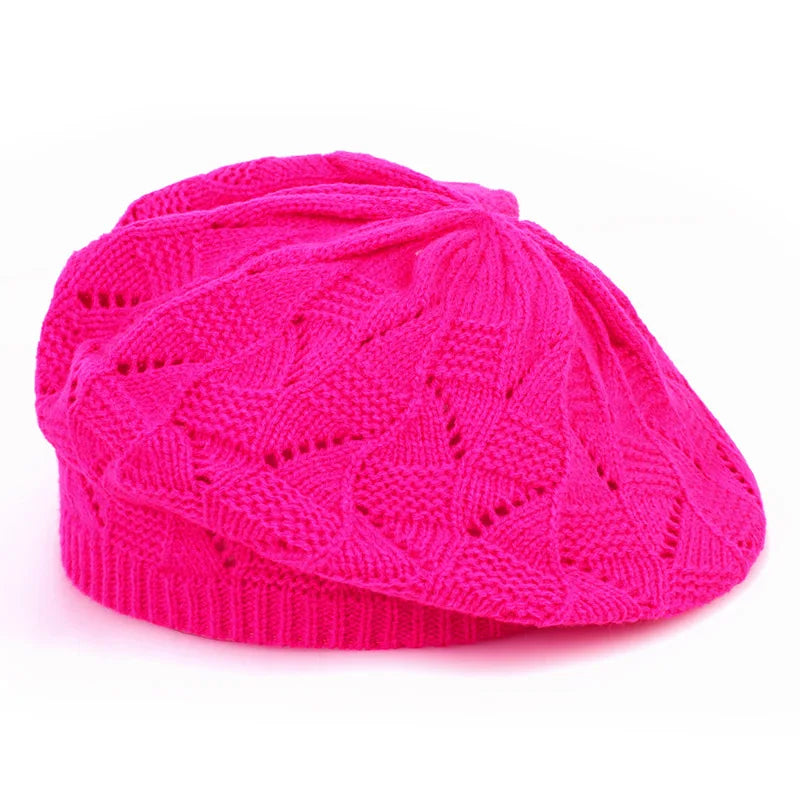 Zyrana Knit Beret Hat