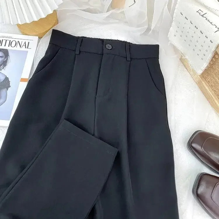 Zyrana Aria High-Waist Tailored Pants