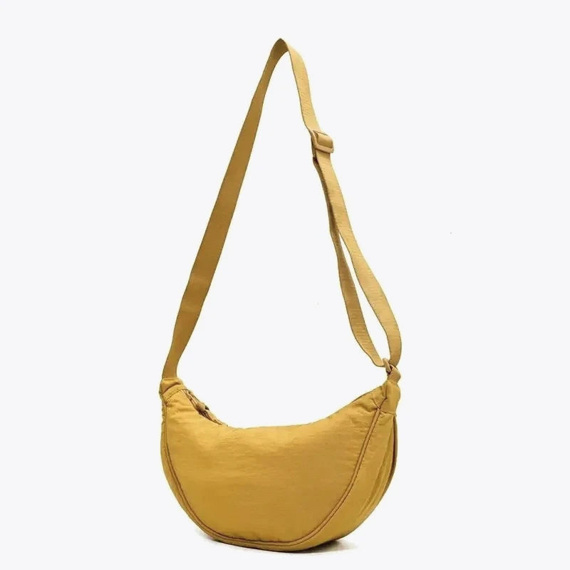 Zyrana Small Nylon Messenger Bag
