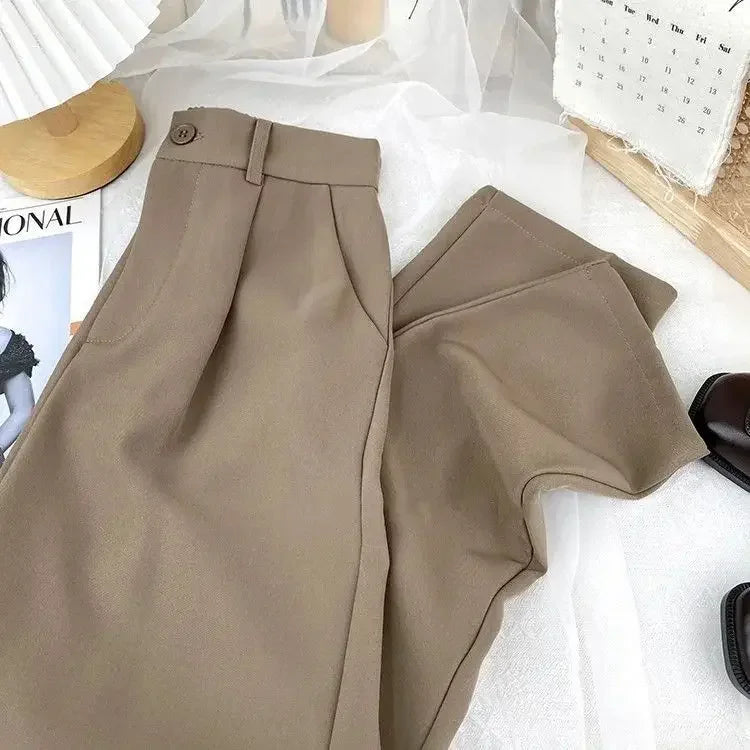 Zyrana Black Harem Office Pants