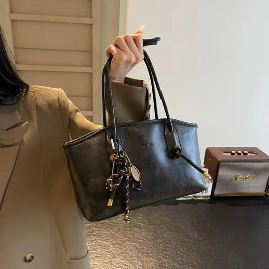 Zyrana Élodie PU Leather Tote Bag