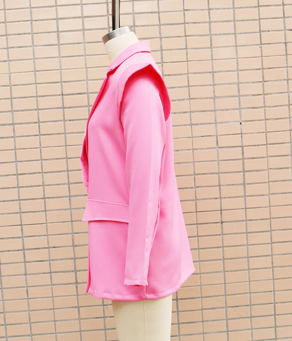 Zyrana Elegant Double-Breasted Blazer