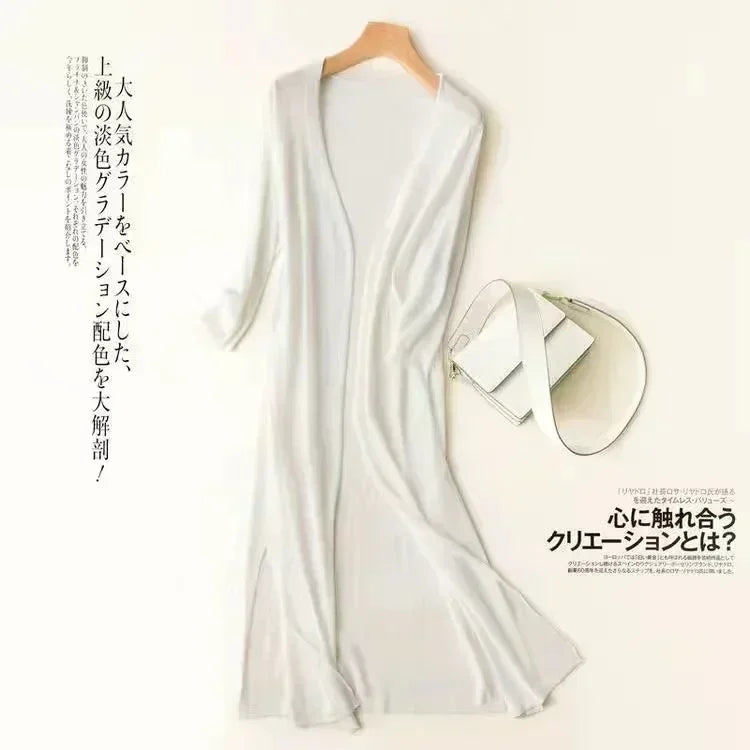 Zyrana Lightweight Summer Knit Cardigan