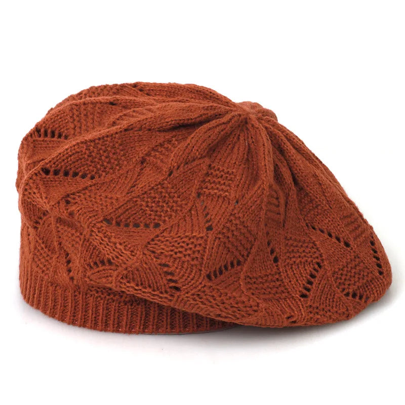 Zyrana Knit Beret Hat