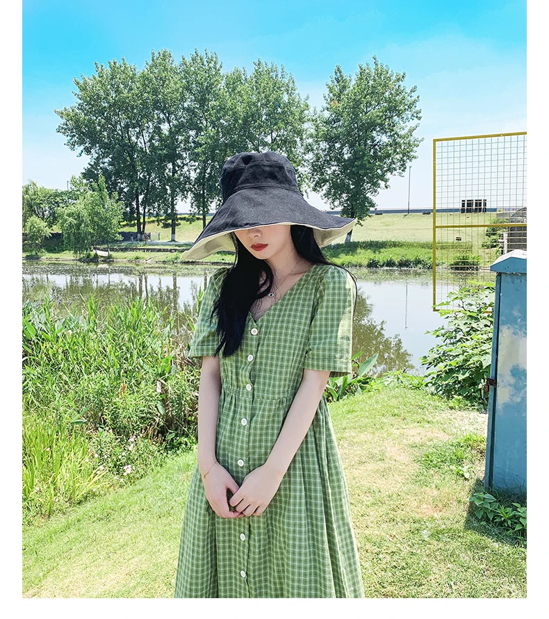 Zyrana Wide Brim Sun Hat