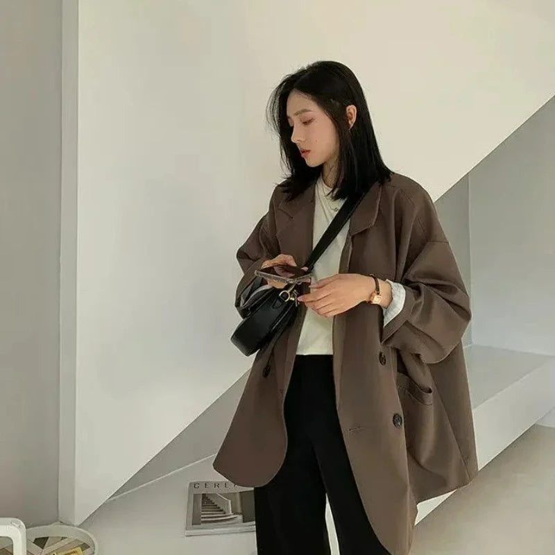 Zyrana Oversized Vintage Blazer