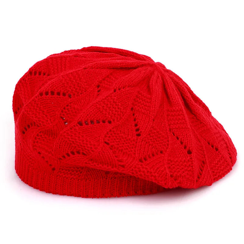 Zyrana Knit Beret Hat