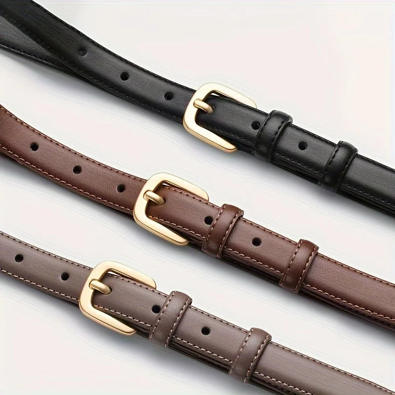 Zyrana Double Loop Casual Belt (2-Pack)