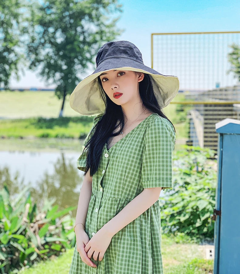 Zyrana Wide Brim Sun Hat