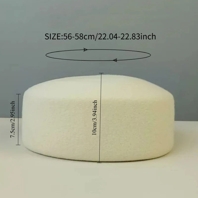 Zyrana Elegant Wool Felt Fedora
