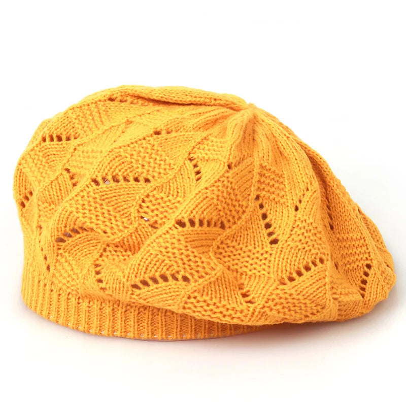 Zyrana Knit Beret Hat