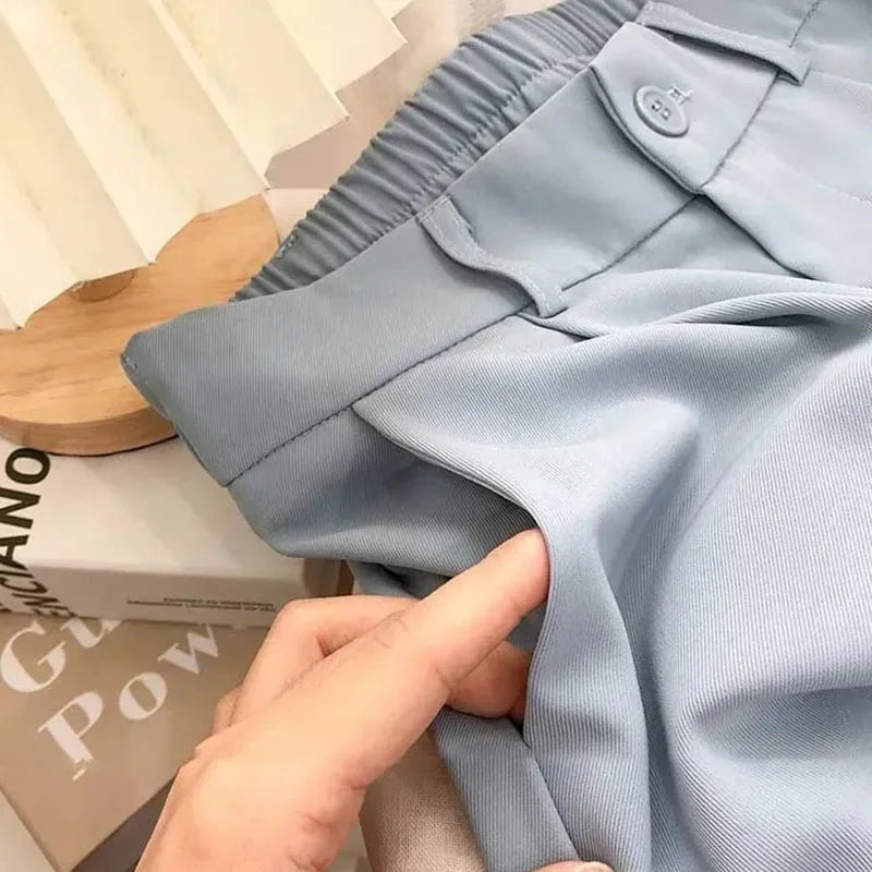 Zyrana Aria High-Waist Tailored Pants