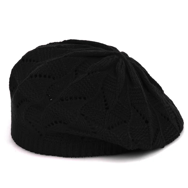 Zyrana Knit Beret Hat