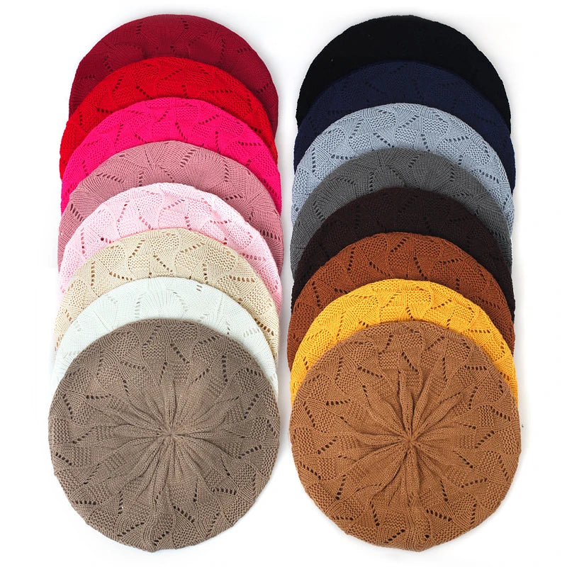 Zyrana Knit Beret Hat