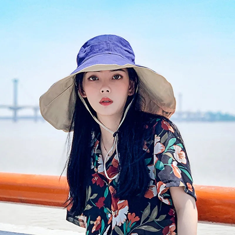 Zyrana Wide Brim Sun Hat