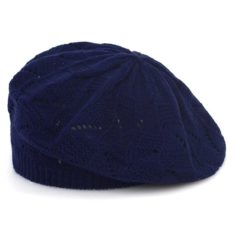 Zyrana Knit Beret Hat
