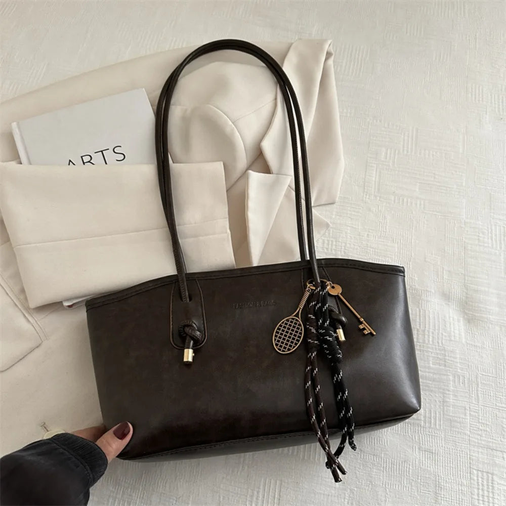 Zyrana Élodie PU Leather Tote Bag