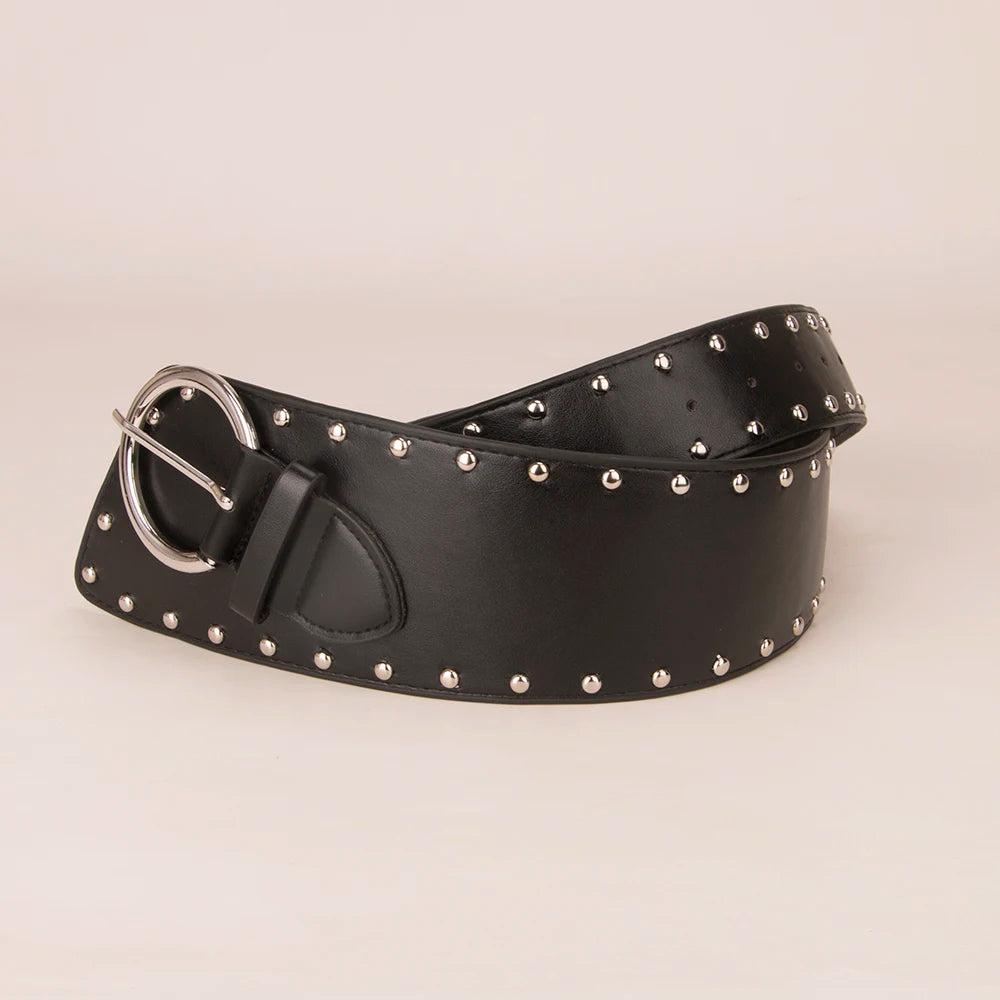 Zyrana Bronze Stud Waist Belt