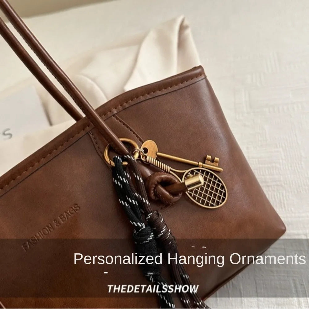 Zyrana Élodie PU Leather Tote Bag