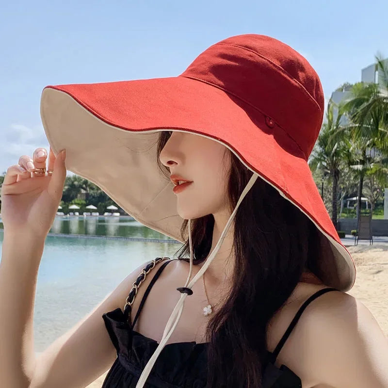 Zyrana Wide Brim Sun Hat