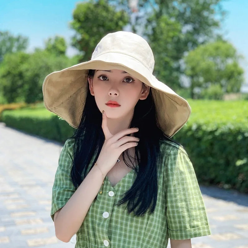Zyrana Wide Brim Sun Hat