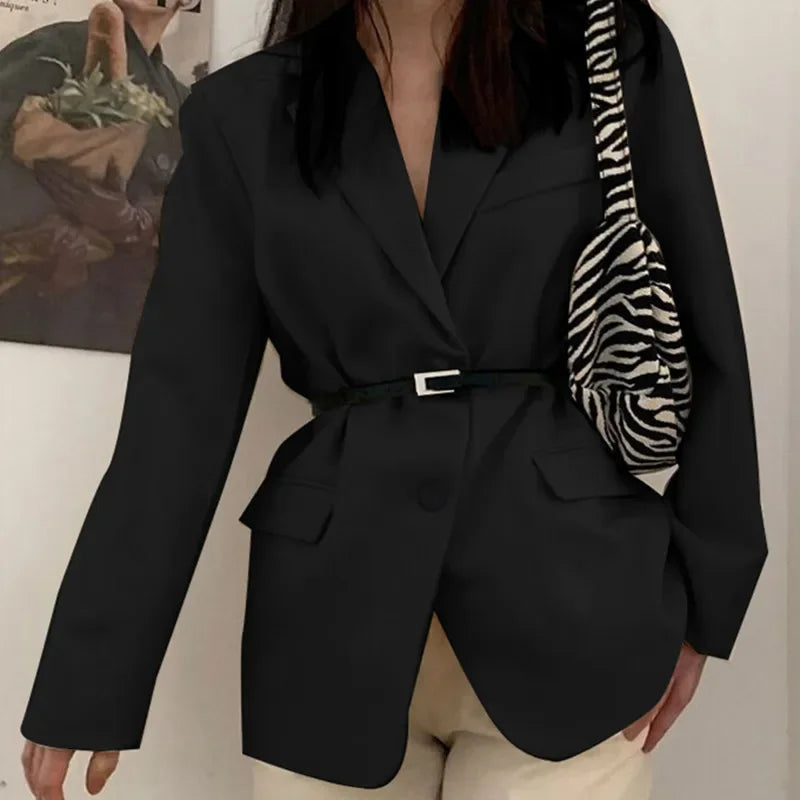 Zyrana High-End Loose Fit Blazer