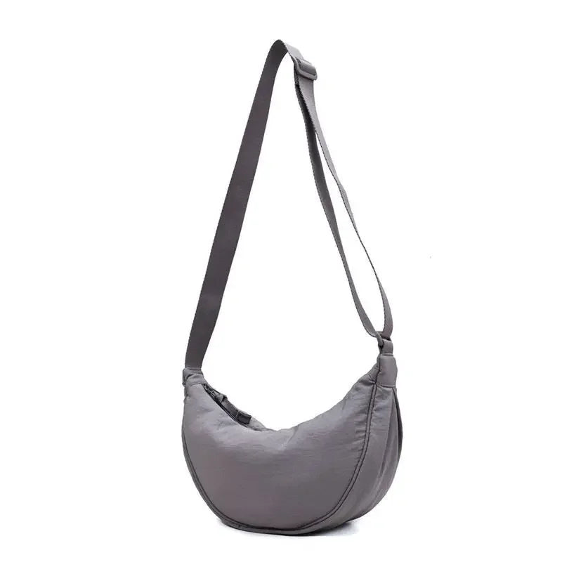 Zyrana Small Nylon Messenger Bag